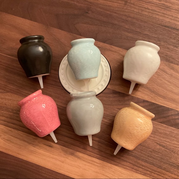 Pretty Pottery Vase Platter Decor 💐 - Picture 9 of 12